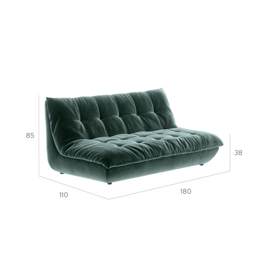 Sandvig Sofa 180 Aquamarin