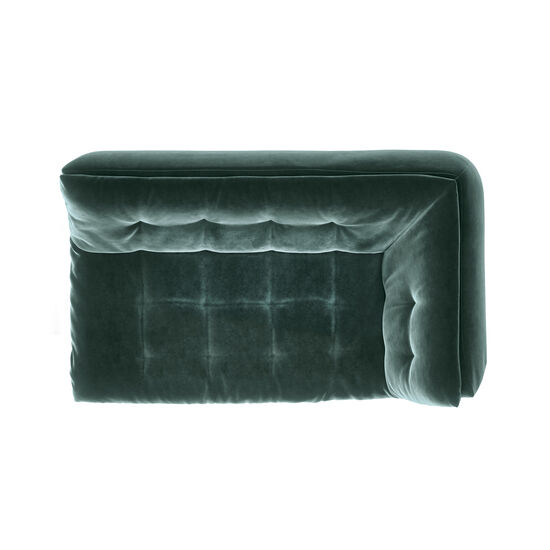 Sandvig Sofa 180 Armlehne links Aquamarin