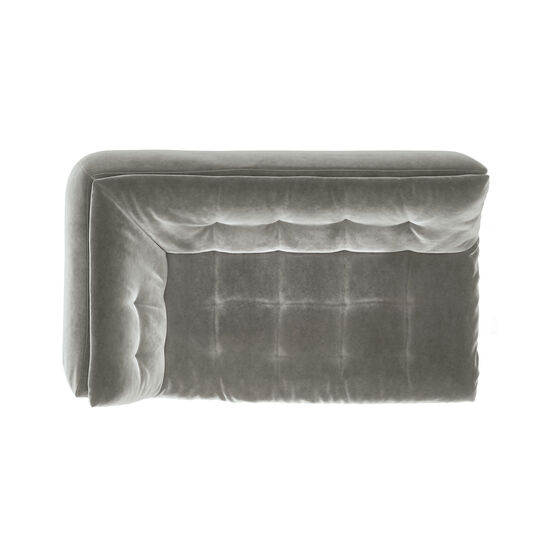 Sandvig Sofa 180 Armlehne rechts Quarz