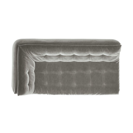 Sandvig Sofa 220 Armlehne rechts Quarz