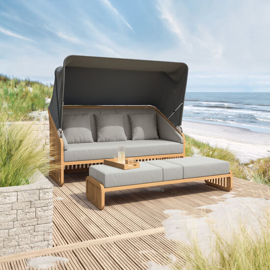 Newcastle Set Grand inkl. Auflagen Dessin "Moon"