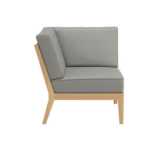 Valencia Lounge Eckelement inkl. Auflagen Dessin "Stone/Keder Taupe"