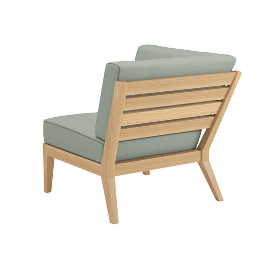 Valencia Lounge Eckelement inkl. Auflagen Dessin "Mineral/Keder Taupe"