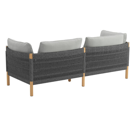 Cavo Lounge Sofa Anthrazit inkl. Auflage Dessin "Moon"