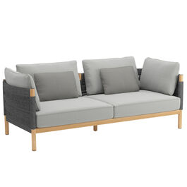 Cavo Lounge Sofa Anthrazit inkl. Auflage Dessin "Moon"
