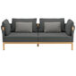 Cavo Lounge Sofa Anthrazit inkl. Auflage Dessin "Anthrazit"
