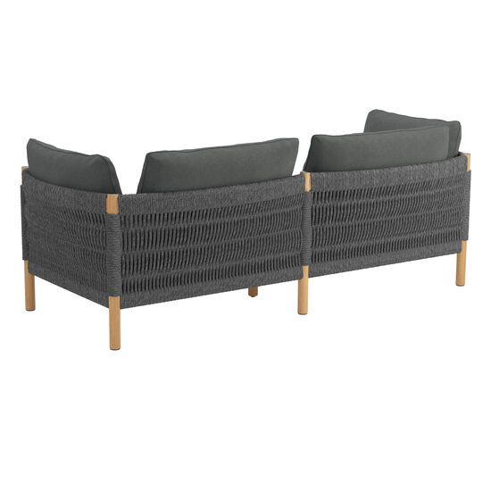 Cavo Lounge Sofa Anthrazit inkl. Auflage Dessin "Anthrazit"