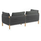 Cavo Lounge Sofa Anthrazit inkl. Auflage Dessin "Anthrazit"