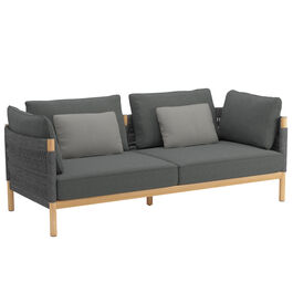 Cavo Lounge Sofa Anthrazit inkl. Auflage Dessin "Anthrazit"