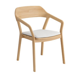 Auflage Luton Armlehnstuhl, Dessin "Crystal" mit Keder