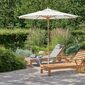 Liguria Schirm 2,80 m rund, Elfenbein