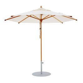 Liguria Schirm 2,80 m rund, Elfenbein