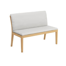 Auflage Valencia Bank Element Mitte 120, Dessin "Crystal/Keder grau"