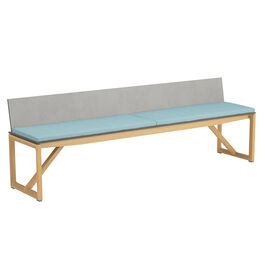 Sitzauflage Trey Bank 210, Dessin "Allegro Bleu“