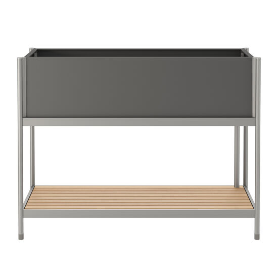 gartenakzente-accessoires-hochbeet-rechteckig-aluminmium-silk-rana-modern-hochwertig-front