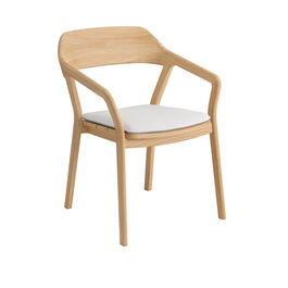 Auflage Luton Armlehnstuhl, Dessin "Crystal" mit Keder