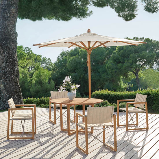 Umbria Sonnenschirm Set 3,50 m