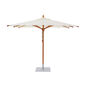 Umbria Sonnenschirm Set 2,85 x 2,85 m