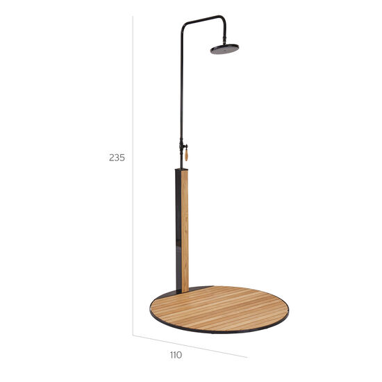 Fontenay Gartendusche Set