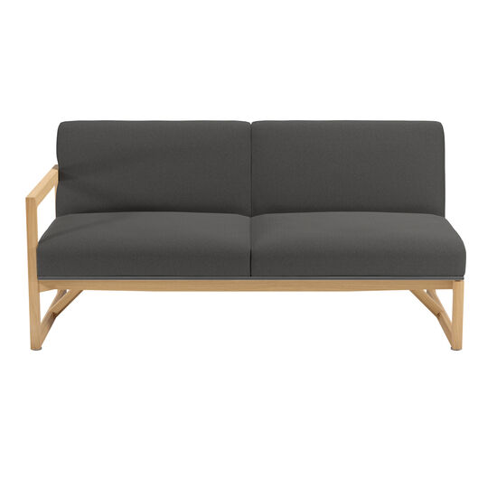 Trey Lounge Sofa Armlehne rechts inkl. Auflagen Dessin "Anthrazit"