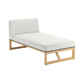 Trey Lounge Chaiselongue inkl. Auflagen Dessin "Crystal"