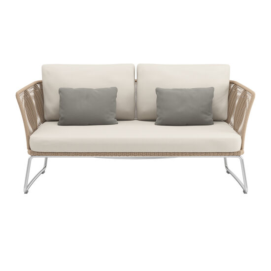 Amari Lounge Sofa inkl. Auflage Dessin "Linum"