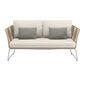 Amari Lounge Sofa inkl. Auflage Dessin "Linum"