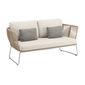 Amari Lounge Sofa inkl. Auflage Dessin "Linum"