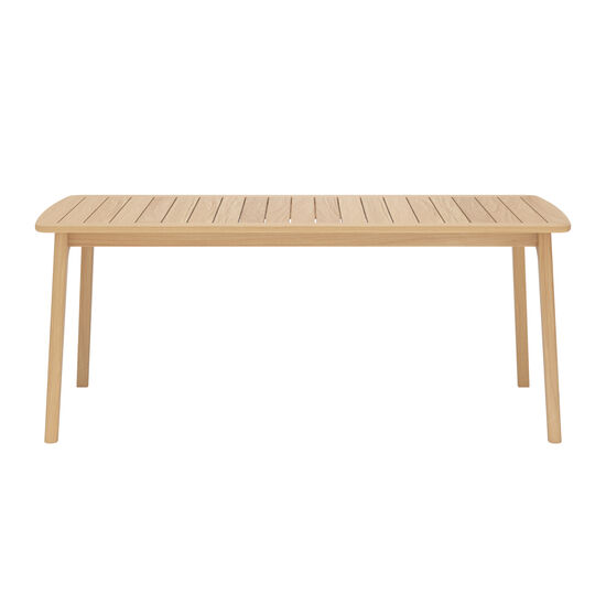 Preston Tisch 180 x 90 Tischplatte Teak
