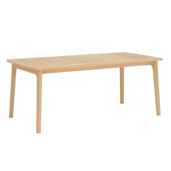 Preston Tisch 180 x 90 Tischplatte Teak
