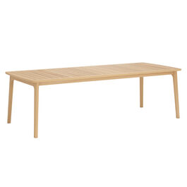 Preston Tisch 240 x 100 Tischplatte Teak