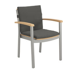 Auflage Monterey Silk Armlehnstuhl Dessin "Anthrazit"