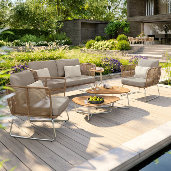 Amari Lounge Tischset Teak