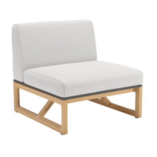 Trey Lounge Mittelelement inkl. Auflage Dessin "Crystal"