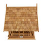 Vogelhaus Schindeln Teak