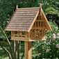 Vogelhaus Schindeln Teak