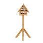 Vogelhaus Schindeln Teak