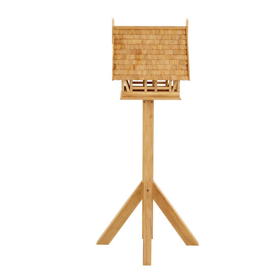 Vogelhaus Schindeln Teak