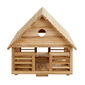 Vogelhaus klein Terrassenversion Teak