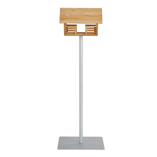 Vogelhaus klein Terrassenversion Teak