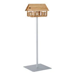 Vogelhaus klein Terrassenversion Teak