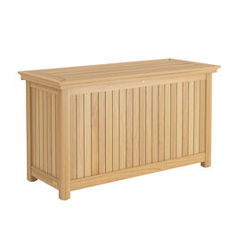 Kissentruhe Teak L hoch
