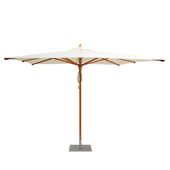 Umbria Sonnenschirm Set 3,80 x 3,80 m