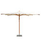 Umbria Sonnenschirm Set 3,80 x 3,80 m
