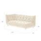 Sandvig Sofa 220 Armlehne rechts Beige