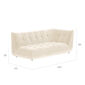 Sandvig Sofa 220 Armlehne links Beige