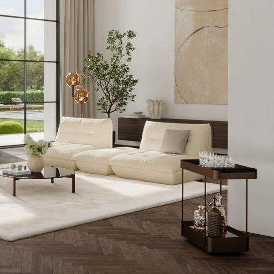 Tenero Teppich Weiß 200 x 300
