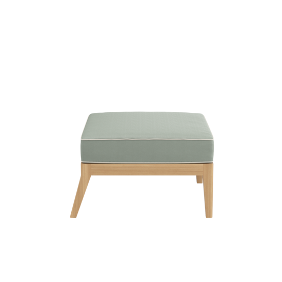 Valencia Lounge Element ohne Lehne inkl. Auflage Dessin "Mineral/Keder Linum"