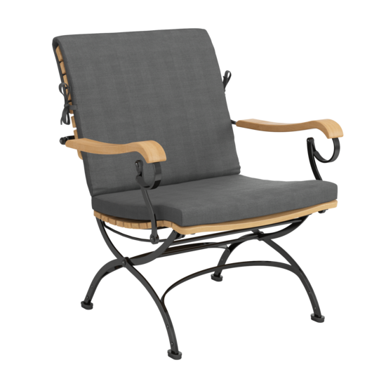 Auflage Fontenay Low Dining Sessel, Dessin "Shadow"