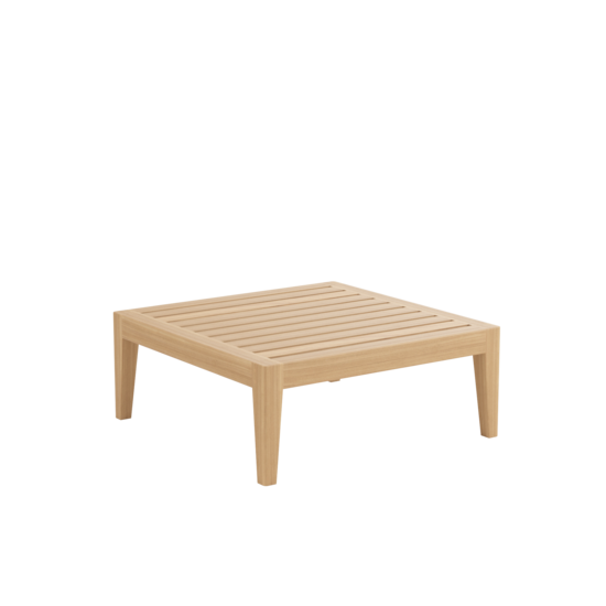 Valencia Lounge Hocker inkl. Auflage Dessin "Linum/Keder Pearl"